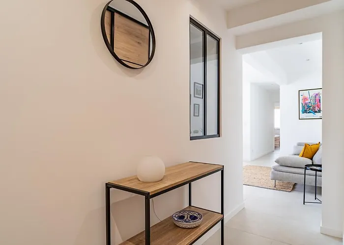 Nathaniel - Appt Terrasse 5 Min De La شقة آركاشو